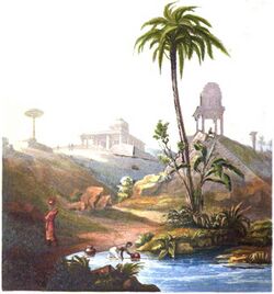 View from the Hepern House, Bangalore (Campbell, 1839).jpg