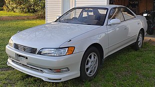 1996 Toyota Mark II Grande G 2.5 Front 45.jpg