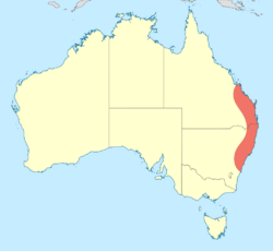 Antipodophlebia asthenes distribution map.svg