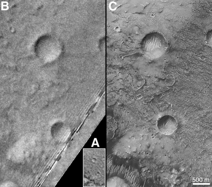 File:Martian prime meridian Airy-0 crater NASA PIA03207.jpg