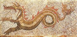 Mosaico del III secolo a.C. proveniente da Kaulon