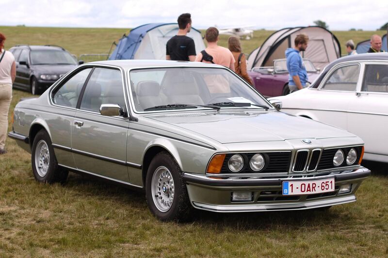 File:BMW E24, Schaffen Diest Fly-Drive 2013.JPG