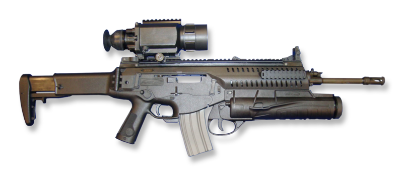 File:Beretta AR with thermal sight and grenade launcher noBG.png