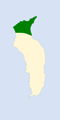 Junco insularis map.svg