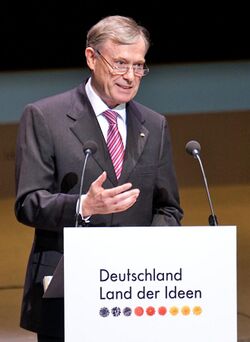Schirmherr der Initiative „Deutschland – Land der Ideen“ Bundespräsident Horst Köhler.jpg