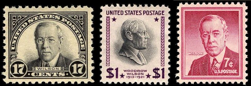 File:Woodrow Wilson postage stamp issues.jpeg