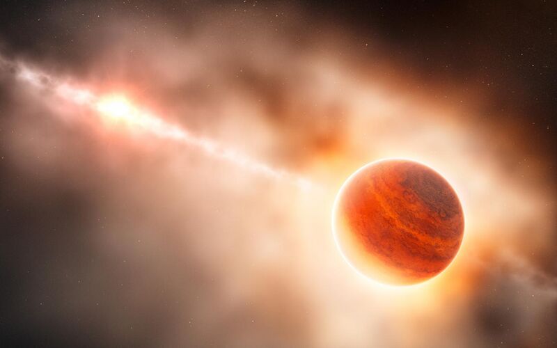 File:Artist's impression of a gas giant planet forming in the disc around the young star HD 100546.jpg