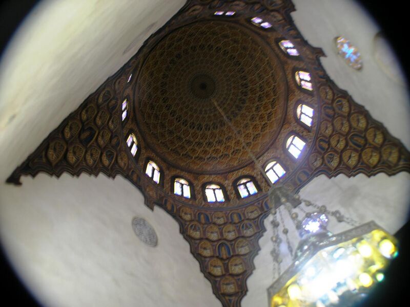 File:Cairo - Islamic district - Al Azhar Mosque and University - interior of dome.JPG