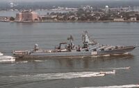 Cruiser Marshal Ustinov leaving Norfolk 1989.jpg