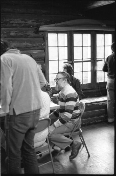 File:Dennis Ritchie in a chalet in the mountains surrounding Salt Lake City, Utah--Summer 1984, Usenix conference.jpg