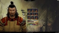 A screenshot of the Guild Wars 2 character creation system.