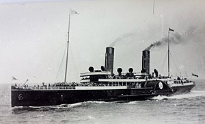 RMS Empress Queen during her Steam Packet service..JPG