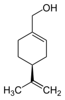 (-)-Perillyl alcohol.svg