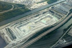 Aerial view of McCook Reservoir Phase II construction, September 2023.JPG