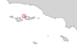 Dudleya nesiotica range map.png