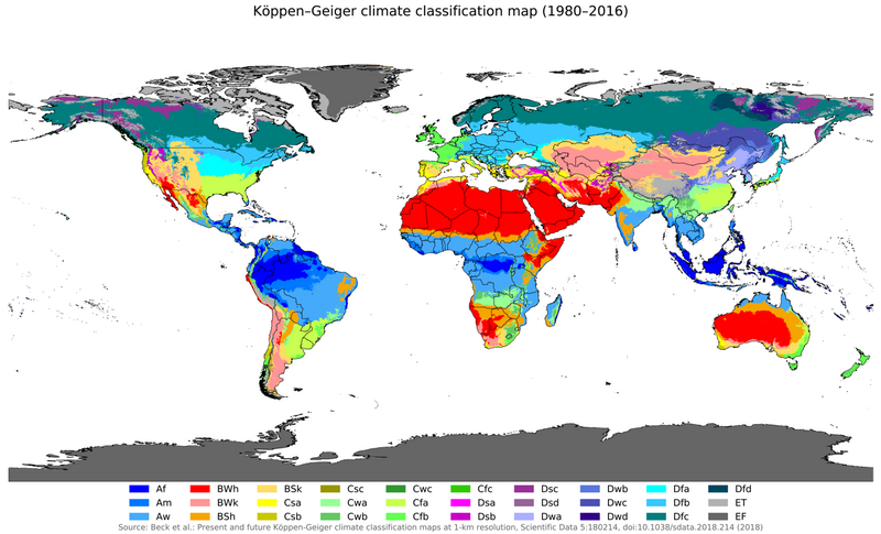 File:Köppen-Geiger climate classification (1980-2016).png