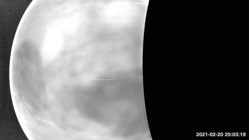File:Parker Solar Probe flew by Venus on its fourth flyby.gif