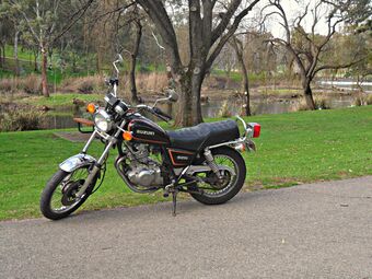 Suzuki GN250 Motorcycle.JPG