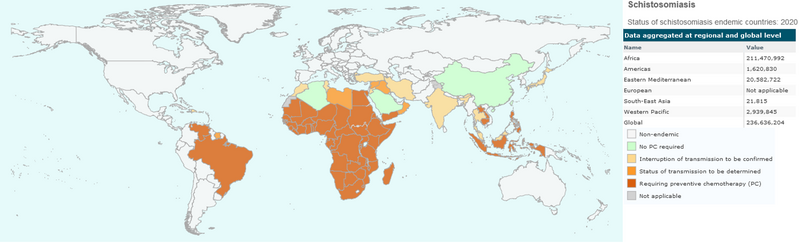 File:WHO schistosomiasis stats 2020.png