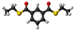 Ball-and-stick model of the ditophal molecule
