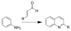 Scheme 1. The Doebner-Miller reaction