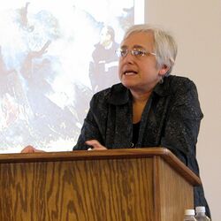 Harriet Ritvo delivering a talk at Yale.jpg