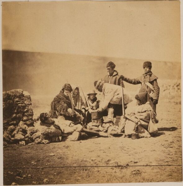 File:Men of 47th Regiment in winter dress crimea c 1855.jpg