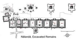 Nalanda, excavated remains.jpg