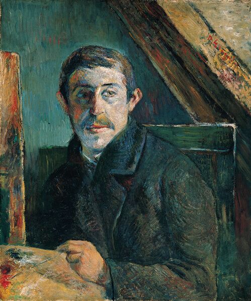 File:Self-Portrait by Paul Gauguin, 1885.jpg