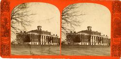 Image showing Wesleyan College circa 1877