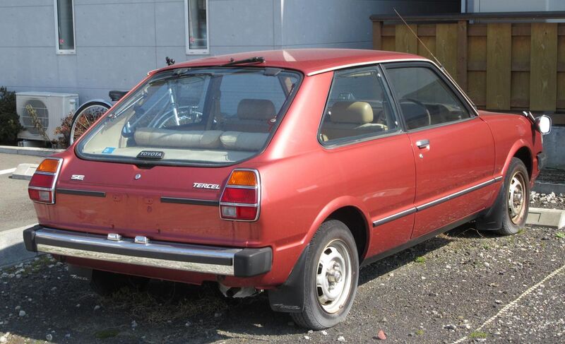 File:1980 Toyota Tercel 3door rear.jpg