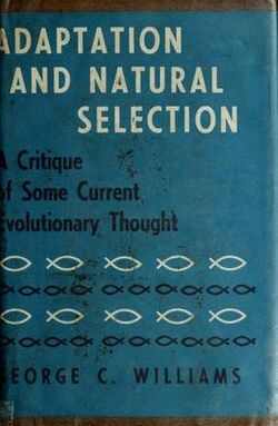 Adaptation and Natural Selection, first edition.jpg