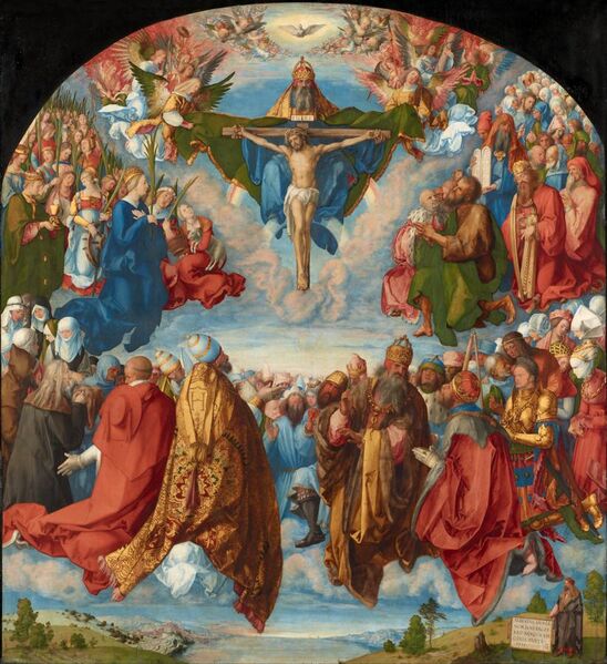 File:Albrecht Dürer - Adoration of the Trinity (Landauer Altar) - Google Art Project.jpg