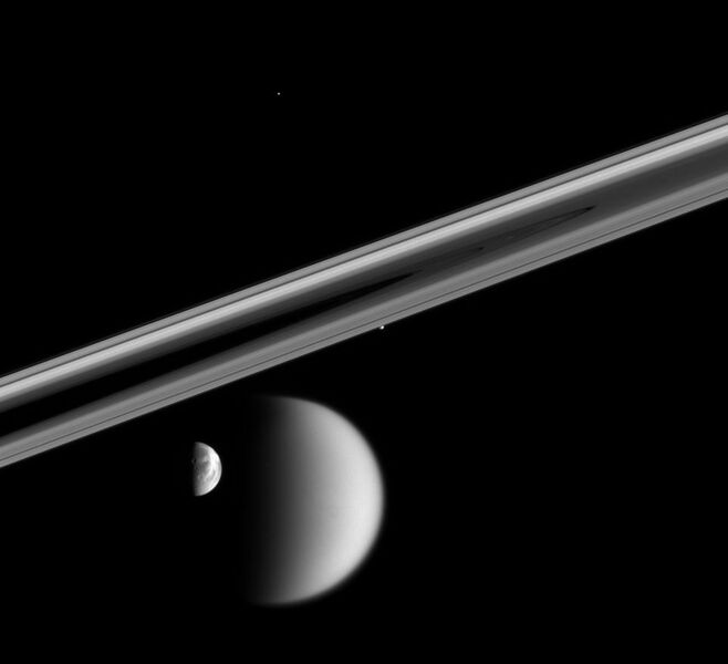 File:Cassini - four Saturn Moons.jpg