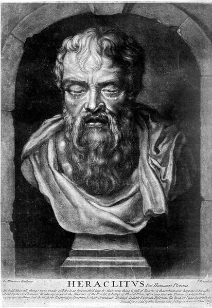 File:Heraclitus of Ephesius, Ionian philosopher, at Ephesus. Wellcome L0002557.jpg