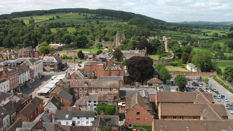 File:Ludlow Castle as seen from the tower of St.Laurence's Church.jpg