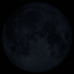 Over one lunar month more than half of the Moon's surface can be seen from the surface of the Earth.