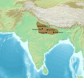 Map of the Maukharis.png