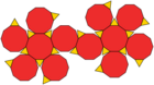 Polyhedron truncated 12 net.svg