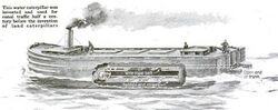 Popular Science Dec 1918 p68 - History of boat propulsion, Water caterpillar.jpg