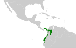 Ramphocelus icteronotus map.svg