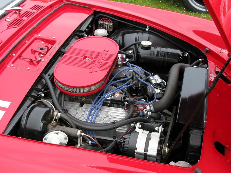 File:Sunbeam Tiger Ford engine.jpg