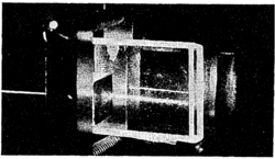 Prism Coupler with light scattered from a guided wave, and reflection from the bottom of the substrate