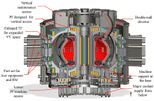 Engineering drawing of planned KDEMO