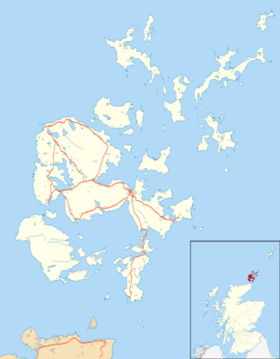 Orkney Islands UK location map.svg