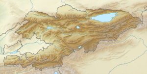 Location map/data/Kyrgyzstan is located in Kyrgyzstan