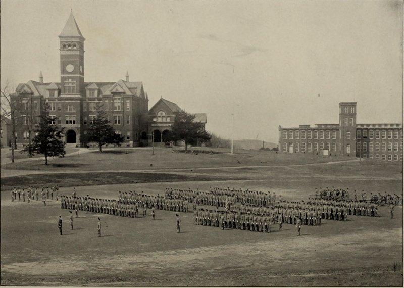 File:Cadets on Bowman Field (Oconeean 1904).png
