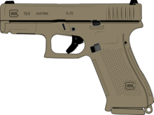 Glock 19X.svg