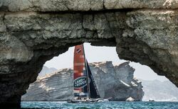 Land Rover and Extreme Sailing Series™ enjoy thrill of Stadium Racing in Muscat (13346080234).jpg