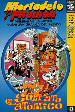 Mortadelo y Filemon, El Sulfato Atomico game box cover.jpg